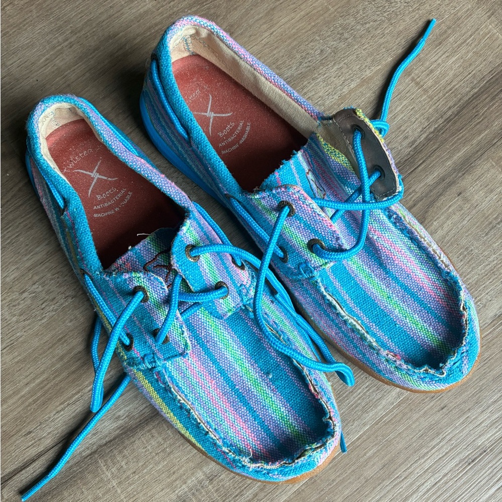 Twisted X boat shoe